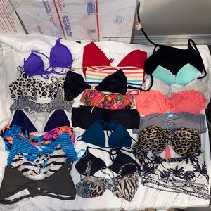 Bundle of 23 Swimsuit Tops